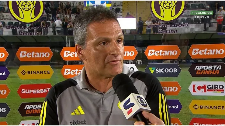 Bruno Spindel, diretor do Flamengo, em entrevista ao Premiere - Foto: Reprodução/Premiere