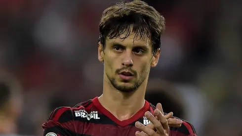 Rodrigo Caio durante partida entre Fluminense e Flamengo, no Maracanã, pelo Campeonato Brasileiro de 2019, no dia 09/06.