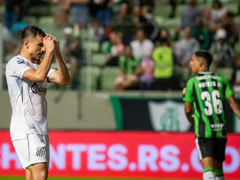 Santos perde para o América-MG pela Série B; veja as atuações