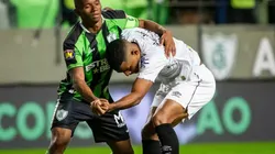 Foto: Fernando Moreno/AGIF - Santos perde para o América-MG por 2×1 nesta sexta-feira (24) pelo Brasileirão Série B 2024