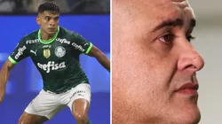 Fotos: Cesar Greco/Palmeiras e Marcello Zambrana/AGIF Bruno Rodrigues recebeu apoio de Marcos