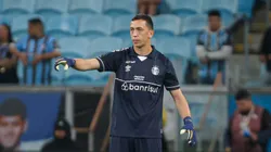 Agustin Marchesín, goleiro do Grêmio, durante partida contra o Athletico-PR no estádio Arena do Grêmio pelo Brasileirão Série A
