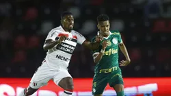 SP - RIBEIRAO PRETO - 23/05/2024 - COPA DO BRASIL 2024, BOTAFOGO-SP X PALMEIRAS - Estevao jogador do Palmeiras durante partida contra o Botafogo-SP no estadio Santa Cruz pelo campeonato Copa Do Brasil 2024. Foto: Thiago Calil/AGIF