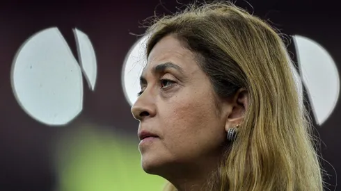 RJ - RIO DE JANEIRO - 08/11/2023 - BRASILEIRO A 2023, FLAMENGO X PALMEIRAS -Leila Pereira presidente do Palmeiras durante partida contra o Flamengo no estadio Maracana pelo campeonato Brasileiro A 2023. Foto: Thiago Ribeiro/AGIF