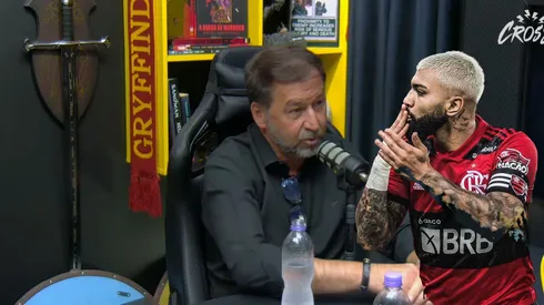 Augusto Melo, presidente do Corinthians, falou sobre Gabigol - Foto: Reprodução/Cross/Youtube