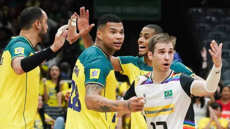 Brasil amargou derrota para Cuba na primeira partida da Liga das Nações (Foto: Maurício Val/FV Imagens/CBV)