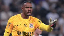 SP - SAO PAULO - 22/05/2024 - COPA DO BRASIL 2024, CORINTHIANS X AMERICA-RN - Carlos Miguel goleiro do Corinthians durante partida contra o America-RN no estadio Arena Corinthians pelo campeonato Copa Do Brasil 2024. Foto: Ettore Chiereguini/AGIF