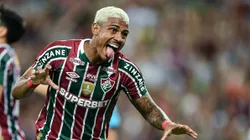 RJ - RIO DE JANEIRO - 22/05/2024 - COPA DO BRASIL 2024, FLUMINENSE X SAMPAIO CORREA - Jhon Kennedy jogador do Fluminense comemora seu gol durante partida contra o Sampaio Correa no estadio Maracana pelo campeonato Copa Do Brasil 2024. Foto: Thiago Ribeiro/AGIF