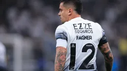 Fagner jogador do Corinthians durante partida contra o America-RN no estadio Arena Corinthians pelo campeonato Copa Do Brasil 2024. Foto: Ettore Chiereguini/AGIF