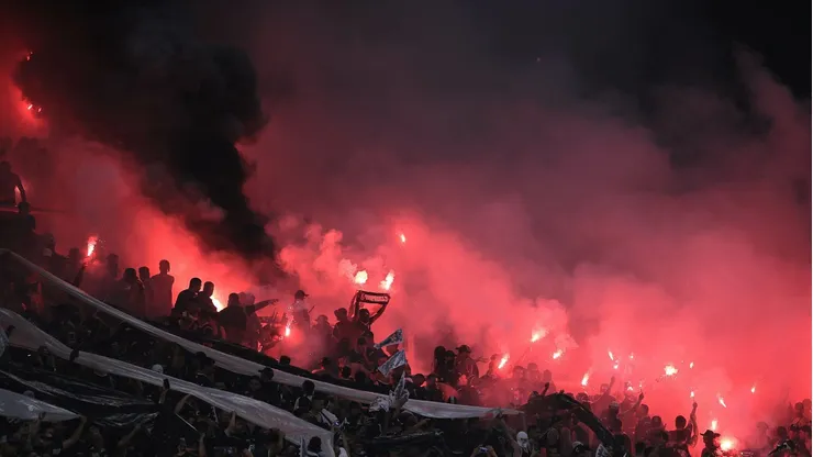 SP - SAO PAULO - 26/09/2023 - COPA SUL-AMERICANA 2023, CORINTHIANS X FORTALEZA - Torcida do Corinthians durante partida contra Fortaleza no estadio Arena Corinthians pelo campeonato Copa Sul-Americana 2023. Foto: Ettore Chiereguini/AGIF