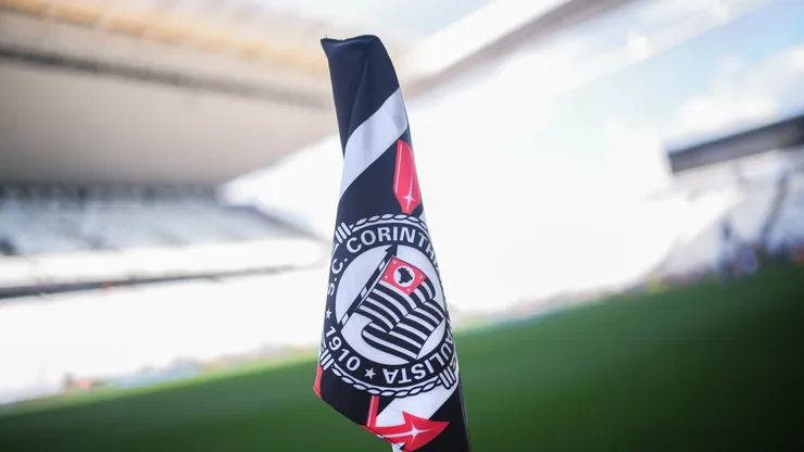 Vista geral do estádio Arena Corinthians para partida entre Corinthians e Fluminense pelo campeonato Brasileiro A 2024.