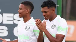 Estêvão e Luis Guilherme chama atenção no Verdão - Foto: Fabio Menotti/Palmeiras/by Canon