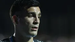 Franco Cristaldo durante partida entre Operário e Grêmio, no Estádio Germano Krüger, pela Copa do Brasil, no dia 30/04/2024.