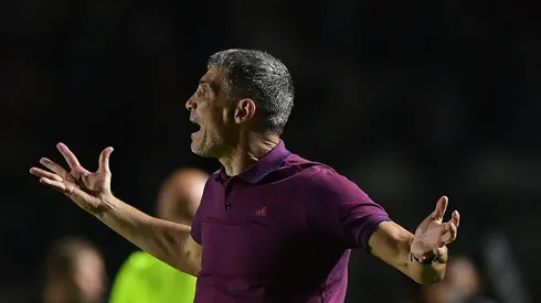 Juan Pablo Vojvoda, técnico do Fortaleza durante partida contra o Vasco no estádio São Januário pela Copa Do Brasil 2024.
