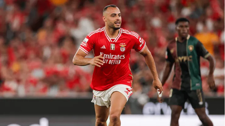 Foto: Divulgação/Benfica - Arthur Cabral está na mira do Cruzeiro