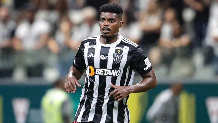 Jemerson negociando com o Grêmio - FINAL - Jemerson jogador do Atletico-MG durante partida contra o Cruzeiro no estadio Arena MRV pelo campeonato Mineiro 2024. Foto: Gilson Lobo/AGIF