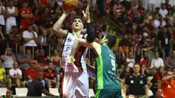 Gabriel Jaú foi o destaque da noite no Tijuca Clube (Foto: Divulgação/Flamengo/Gilvan de Souza)