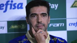 Abel Ferreira durante partida entre Palmeiras e Novorizontino, no Allianz Parque, pelo Campeonato Paulista, no dia 28/03/2024.