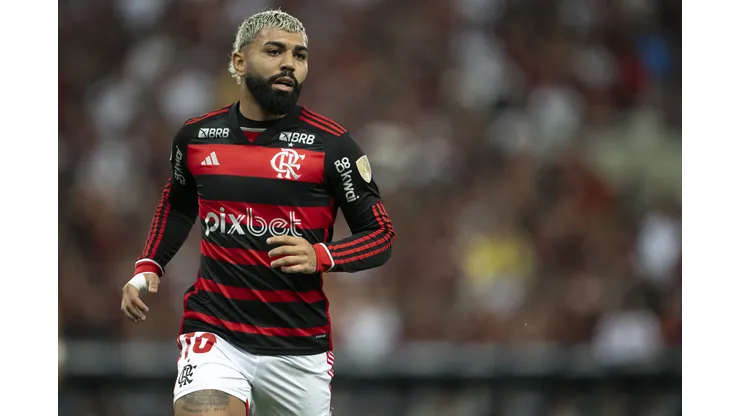 Gabi jogador do Flamengo. Foto: Jorge Rodrigues/AGIF