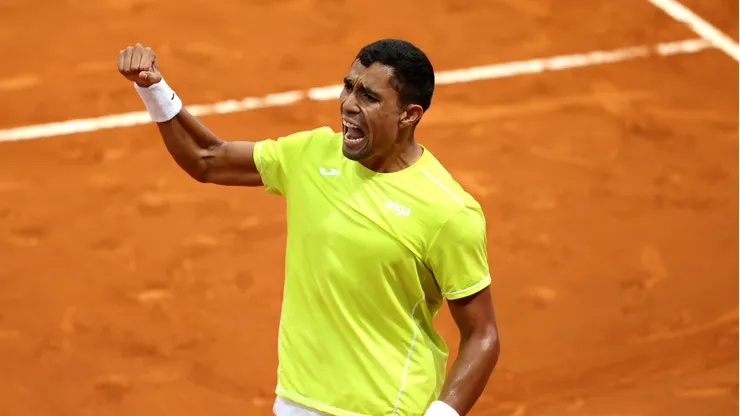 Thiago Monteiro: Retorno ao grupo dos 100 melhores tenistas do mundo (Foto: Clive Brunskill/Getty Images)