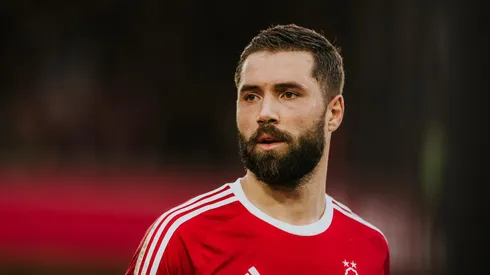 Felipe Augusto em partida da Premier League Foto: Nottingham Forest