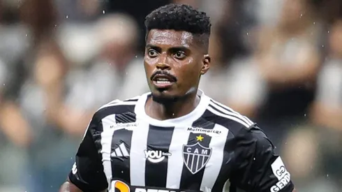 Jemerson em partida do Galo. A direção mudou de ideia sobre o futuro do jogador