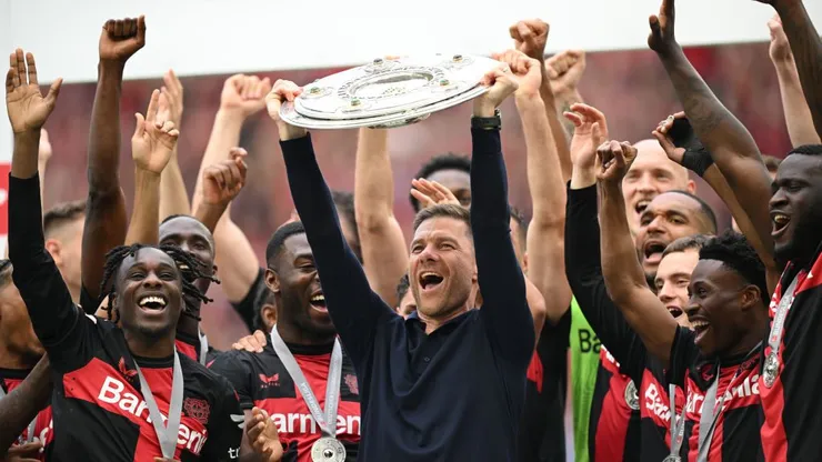 Bayer Leverkusen terminou a Bundesliga com 90 pontos. Foto: Stuart Franklin/Getty Images