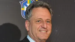 Rodolfo Landim durante a cerimônia de entrega do Brasileirão 2019. Dirigente fecha acordo com casa de apostas.