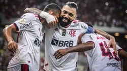 Gabigol atuando com a camisa do Flamengo no Campeonato Brasileiro de 2022. Foto: Lucas Emanuel/AGIF