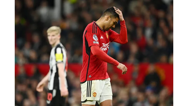 Casemiro vive má fase no Manchester United
