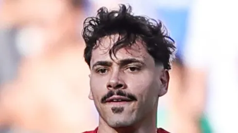 Mauricio comemora gol durante contra o Cruzeiro. Meia é alvo do Palmeiras.