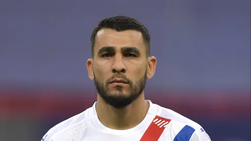 Júnior Alonso em ação pela Seleção do Paraguai. Foto: Pedro Vilela/Getty Images