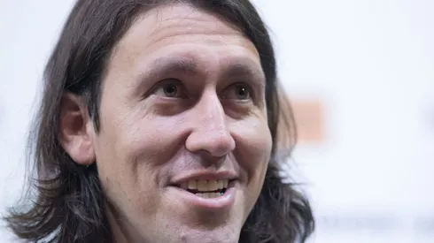 Cássio em entrevista coletiva antes da final da Copa do Brasil de 2018, no dia 09/10.