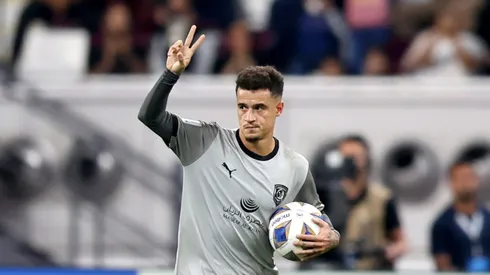 Coutinho atuando pela equipe do Catar. Foto: Mohamed Farag/Getty Images