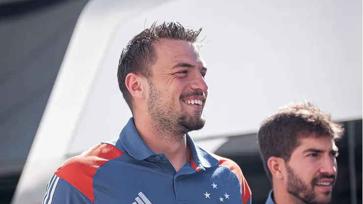 Grando durante partida do Cabuloso pelo Brasileirão. Foto: Staff Images / Cruzeiro