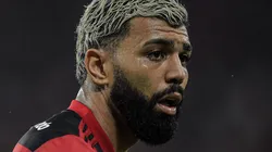 Gabigol durante partida entre Flamengo e Ceará, no Maracanã, pelo Campeonato Brasileiro de 2021, no dia 30/11.