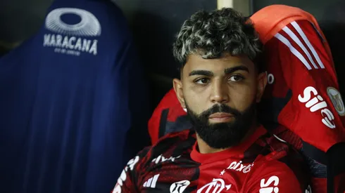 Gabigol em partida do Campeonato Brasileiro 2023 (Foto: Wagner Meier/Getty Images)