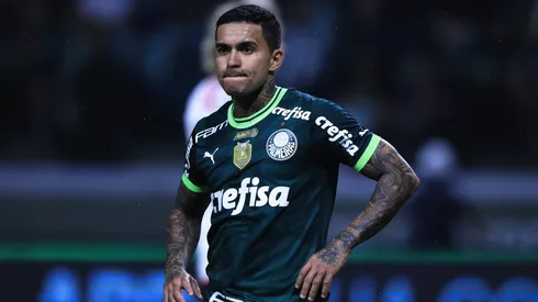 SP - SAO PAULO - 08/07/2023 - BRASILEIRO A 2023, PALMEIRAS X FLAMENGO - Dudu jogador do Palmeiras durante partida contra o Flamengo no estadio Arena Allianz Parque pelo campeonato Brasileiro A 2023. Foto: Ettore Chiereguini/AGIF