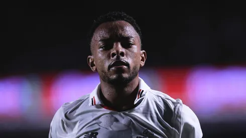 Welington em ação com a camisa do SPFC. Foto: Ettore Chiereguini/AGIF