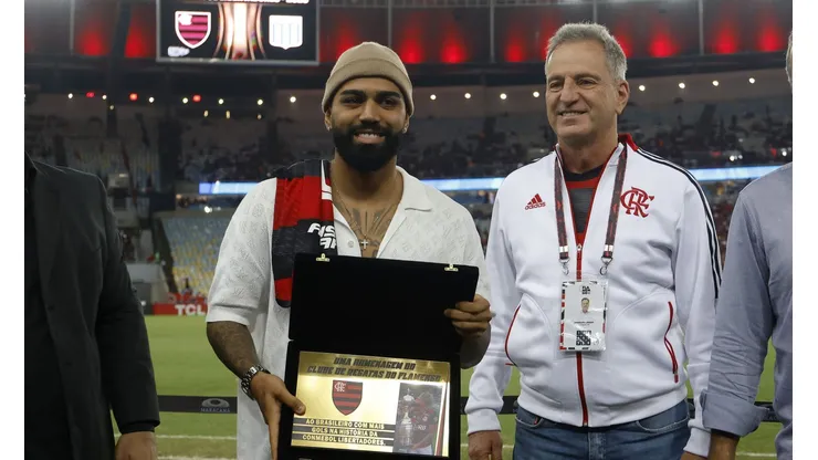 Gabigol e Landim; Flamengo decide pela não renovação