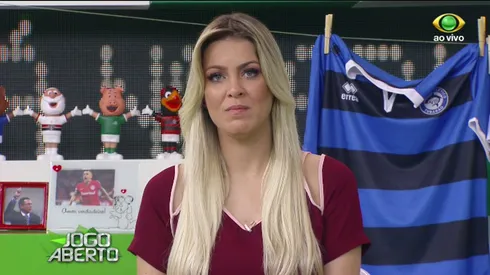 Renata Fan condenou atitude de Gabigol em vestir camisa do Corinthians em meio a contra no Flamengo - Foto: Reprodução/Band