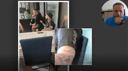 Ricardo Caires, perito em foto, analisa veracidade da foto de Gabigol. Foto: reprodução/ Ricardo Caires.