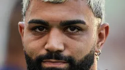 RJ - RIO DE JANEIRO - 11/05/2024 - BRASILEIRO A 2024, FLAMENGO X CORINTHIANS - Gabi jogador do Flamengo durante aquecimento antes da partida contra o Corinthians no estadio Maracana pelo campeonato Brasileiro A 2024.