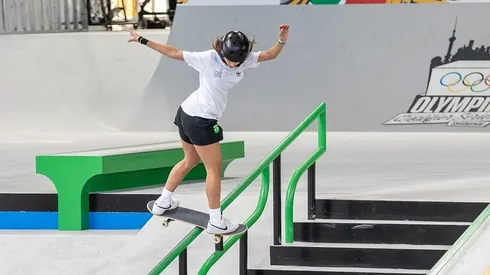 Rayssa Leal avançou à semifinal no Qualificatório Olímpico. Foto: Julio Detefon/CBSk