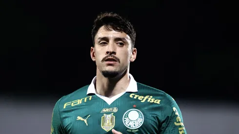 Piquerez já se tornou ídolo no Alviverde Imponente. Foto: Marcello Zambrana/AGIF