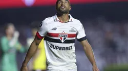 Lucas Moura retornou ao time do São Paulo Foto: Alexandre Schneider/Getty Images