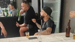 Foto: Reprodução/Luis Fabiani - Gabigol aparece com camisa do Corinthians