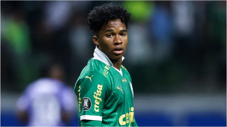 Foto:Alexandre Schneider/Getty Images - Endrick em partida pelo Palmeiras
