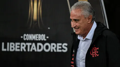 RJ - RIO DE JANEIRO - 15/05/2024 Copa Libertadores 2024. Tite comemorando a vitória do Mengão. Foto: Thiago Ribeiro/AGIF