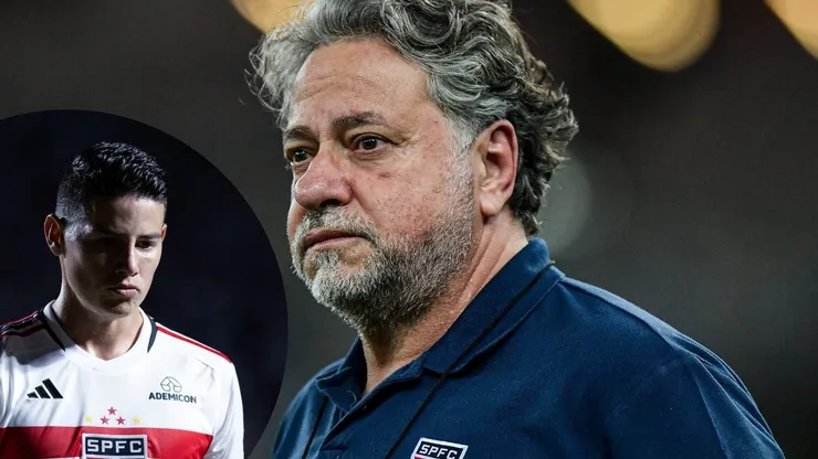Casares abordou a situação de James Rodríguez